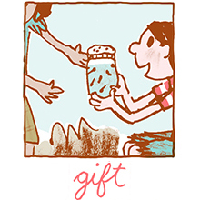 Gift comic